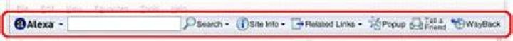 What is Alexa toolbar?