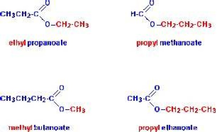 What is alkyl alkanoate?