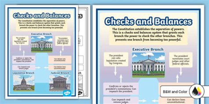 What is an advantage of checks and balances?