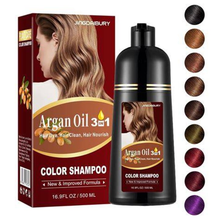 What is argan oil hair color?