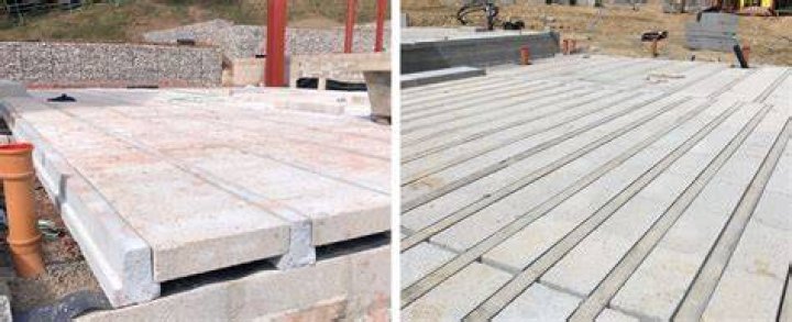 What is block and plank construction?
