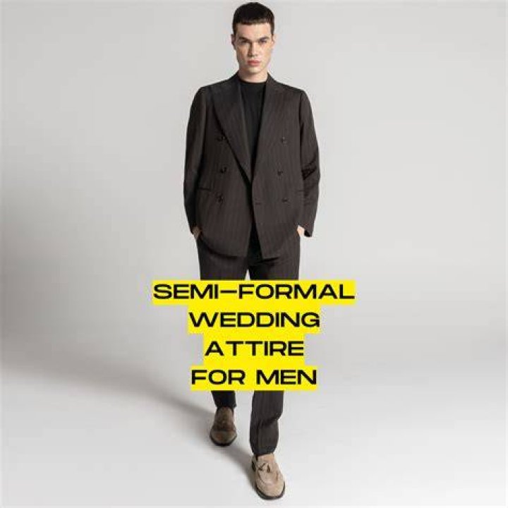 What is boys semi formal attire?