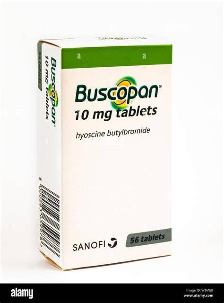 What is buscopan used for?