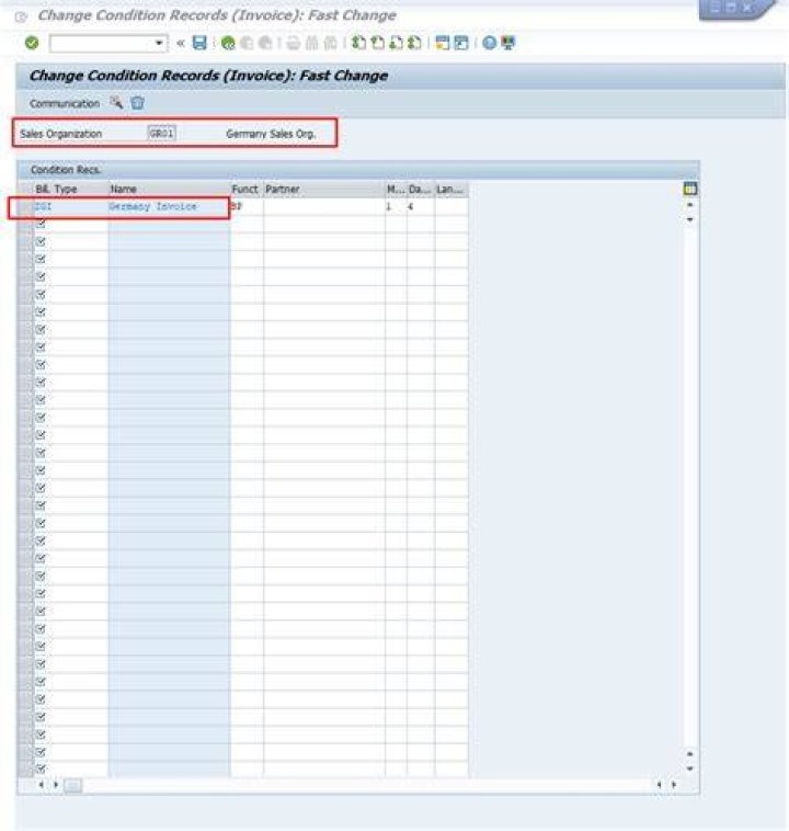 What is condition record in SAP MM?