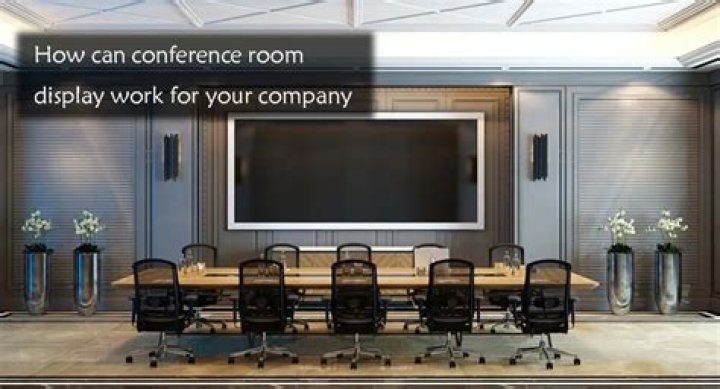What is conference room display?