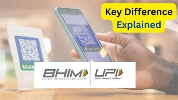 What is difference between Bhim and UPI?