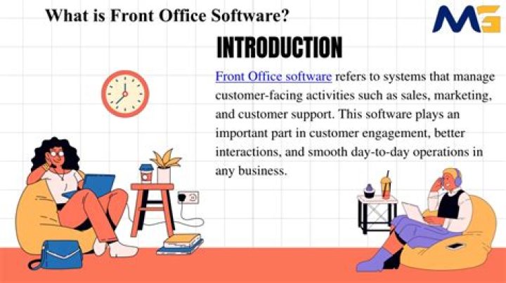 What is front office software?