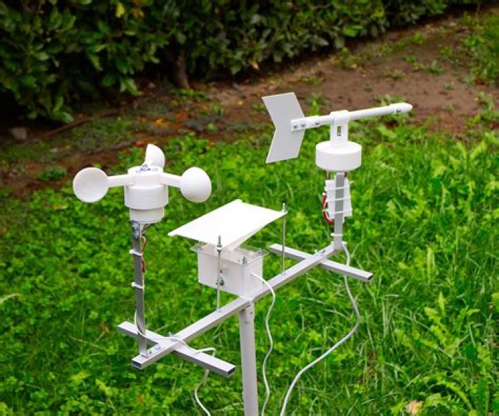What is in a weather station?