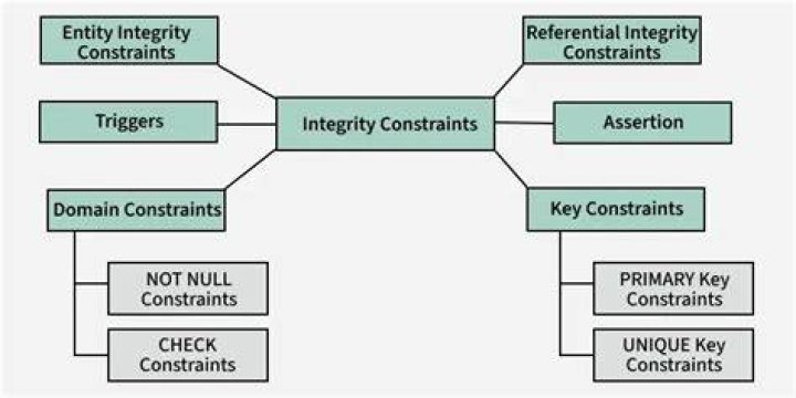 What is integrity constraints in database?