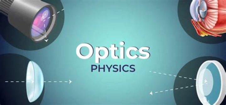 What is meant by optics in physics?