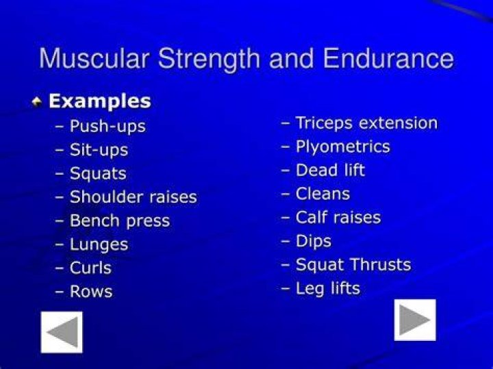 What is muscular strength and example?
