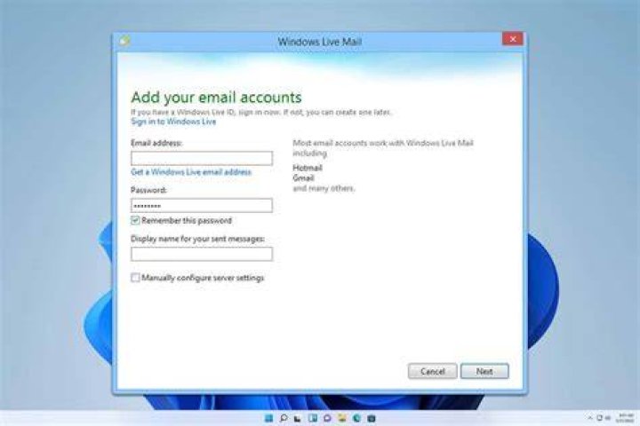 What is my Microsoft Live email address?