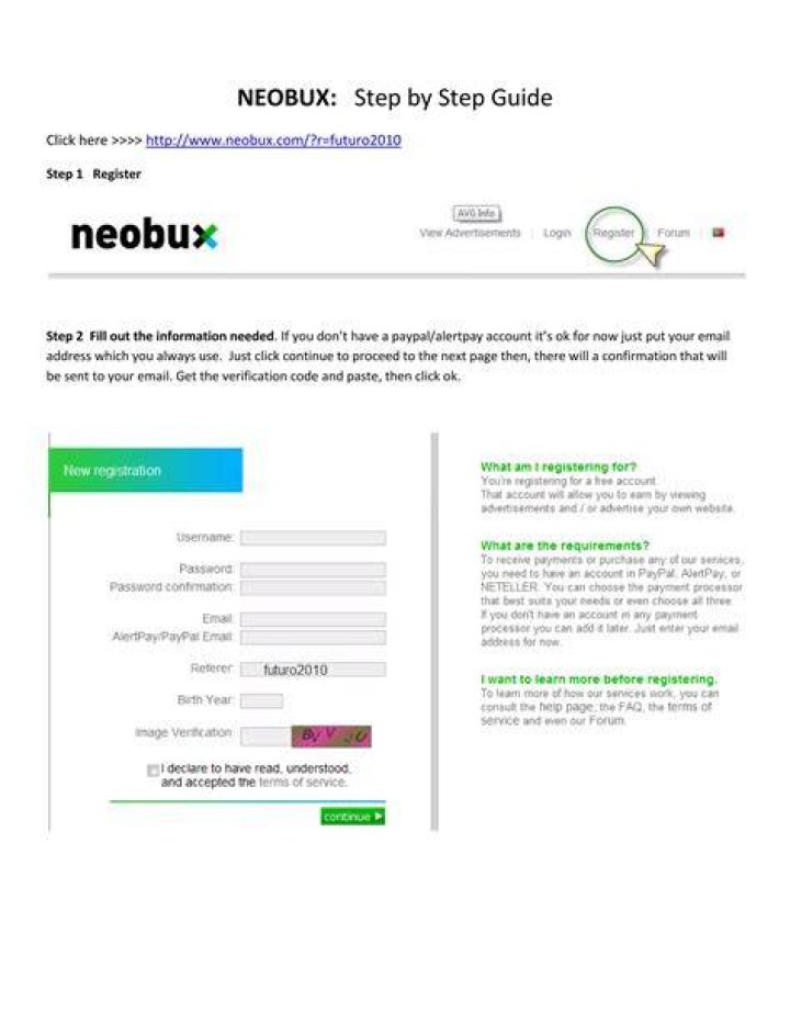 What is Neobux all about?