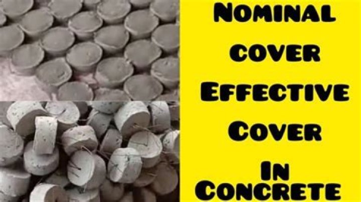 What is nominal cover in concrete?