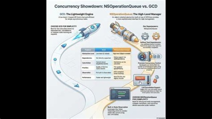 What is NSOperation and NSOperationQueue in iOS?