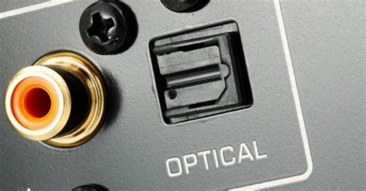 What is optical audio input?