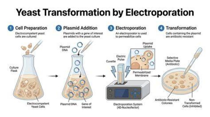 What is peg in yeast transformation?