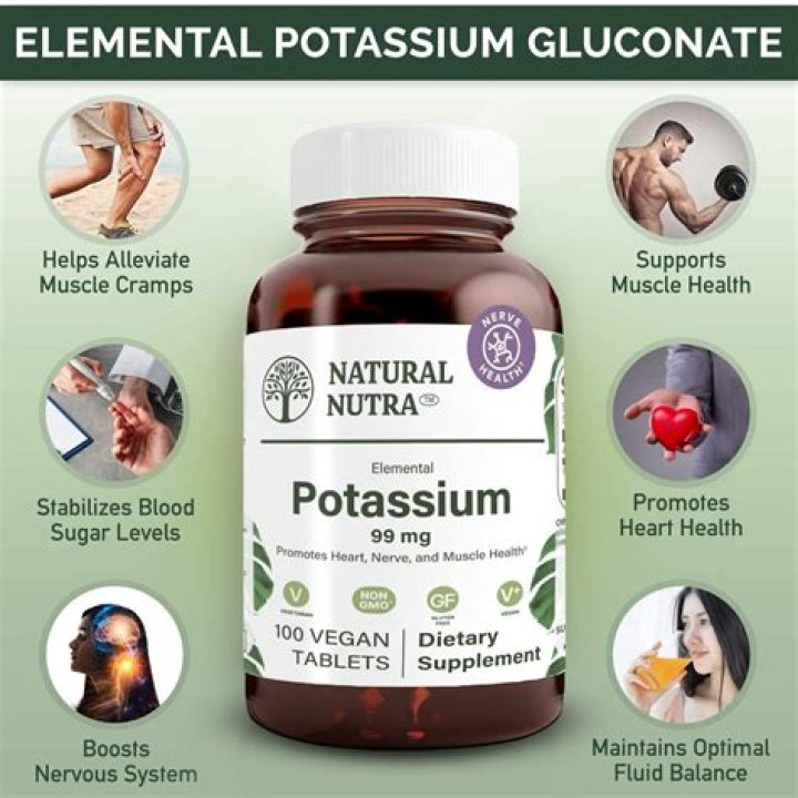 What is potassium gluconate supplement good for?