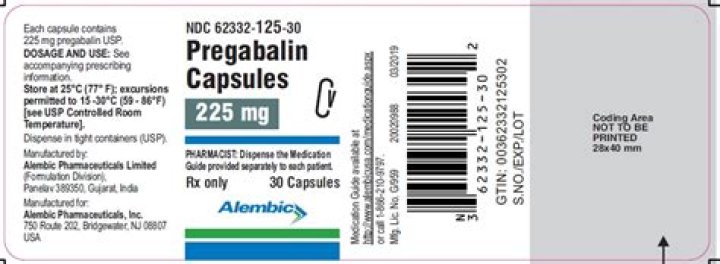 What is pregabalin prescribed for?