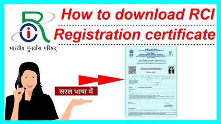 What is RCI certificate?