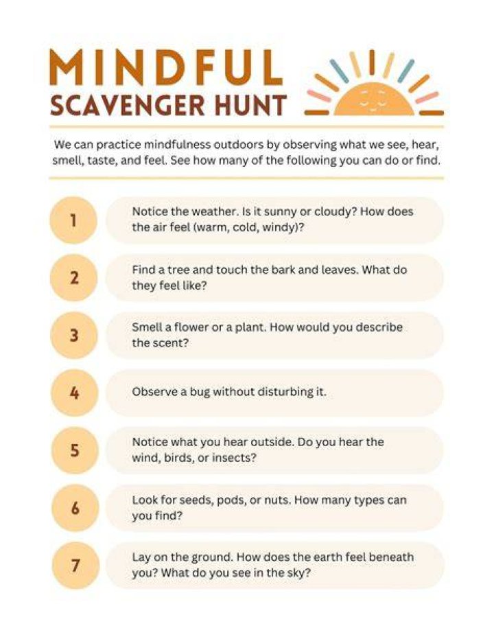 What is scavenger hunt activity?