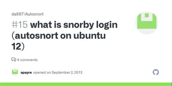 What is Snorby?