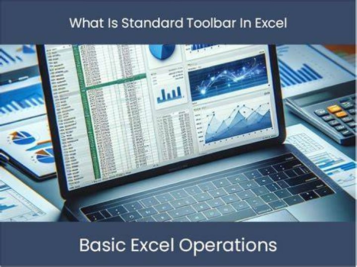 What is standard toolbar in Excel?