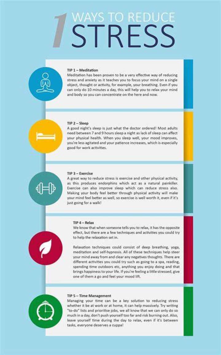 What is stress management identify three ways to reduce the effects of stress?