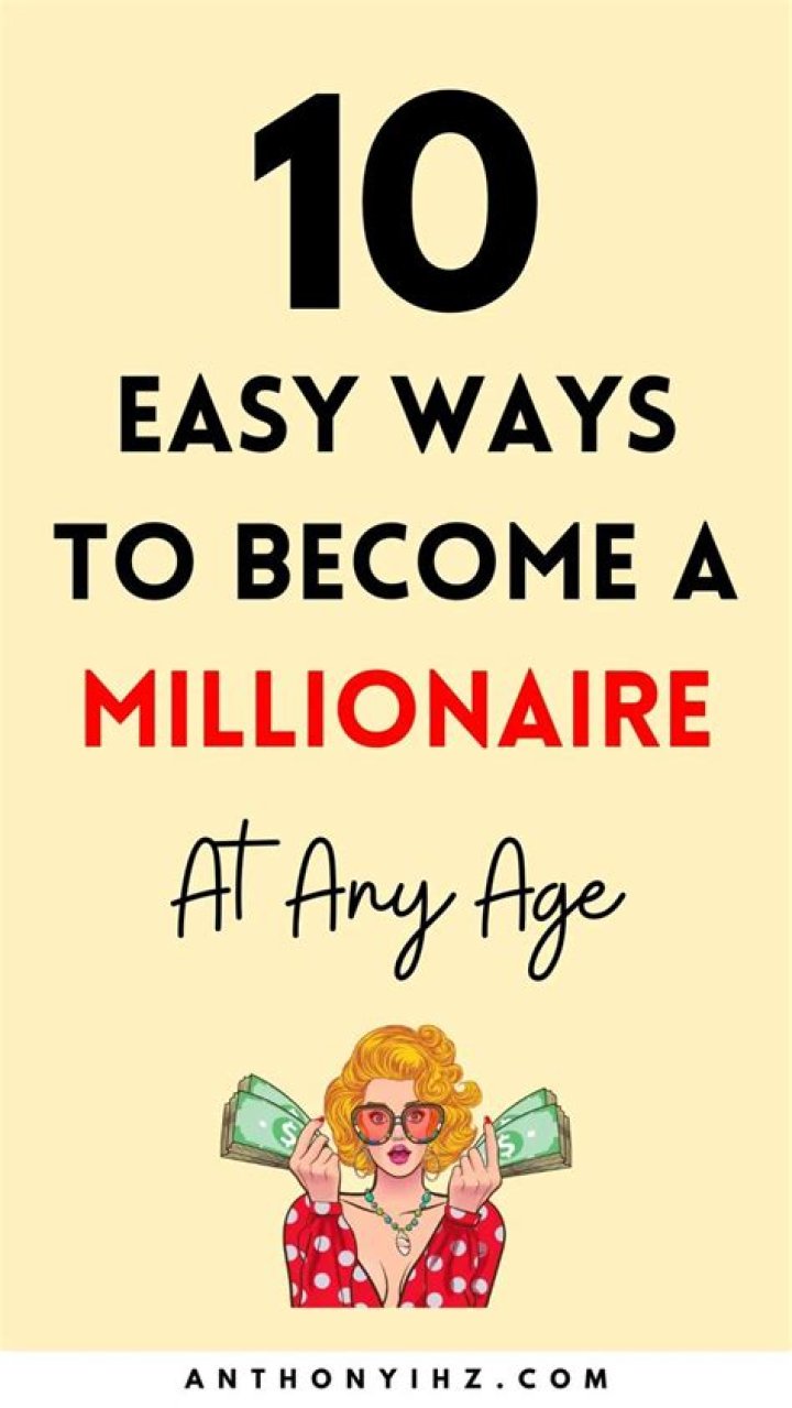 What is the average age to become a millionaire?