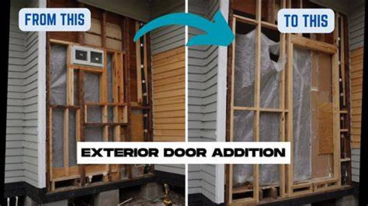 What is the average cost to install an exterior door?