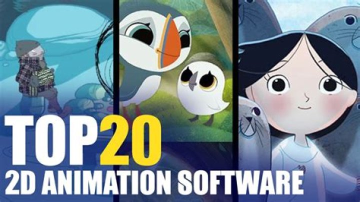 What is the best 2d animation software?