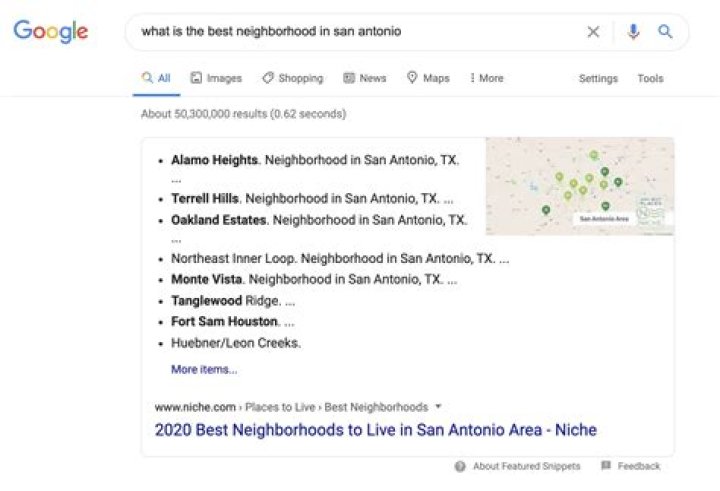 What is the best neighborhood in San Antonio?