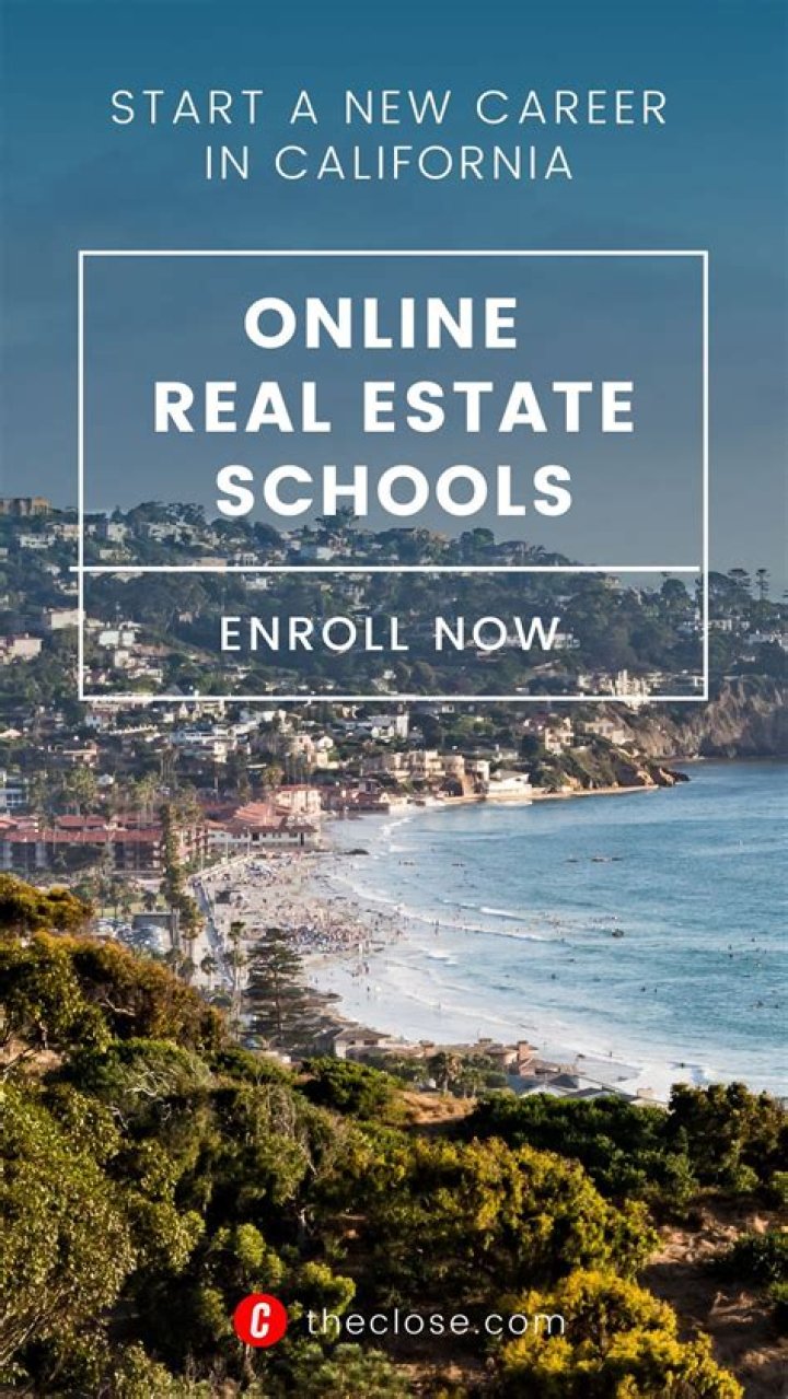What is the best online real estate school in California?