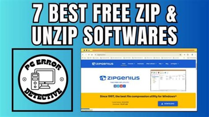 What is the best unzip program for Windows 10?