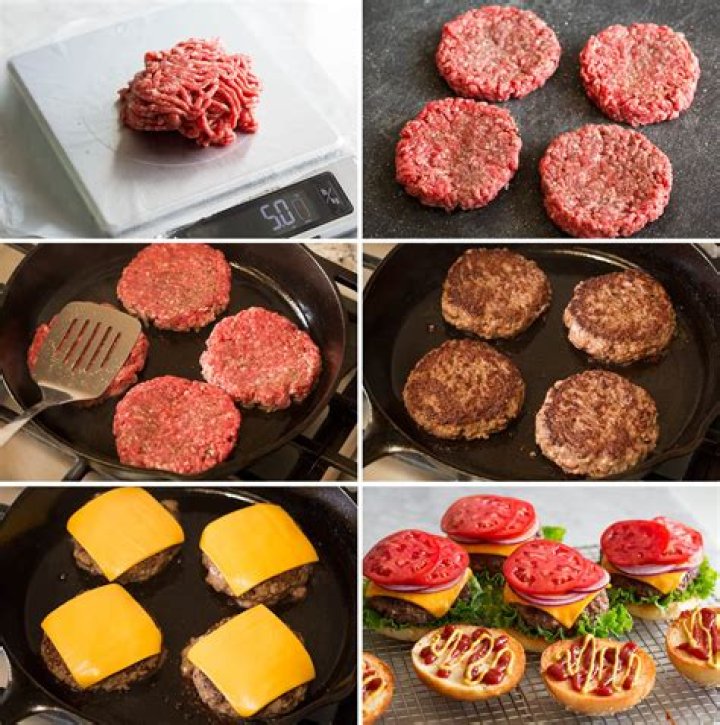 What is the best way to cook burgers indoors?