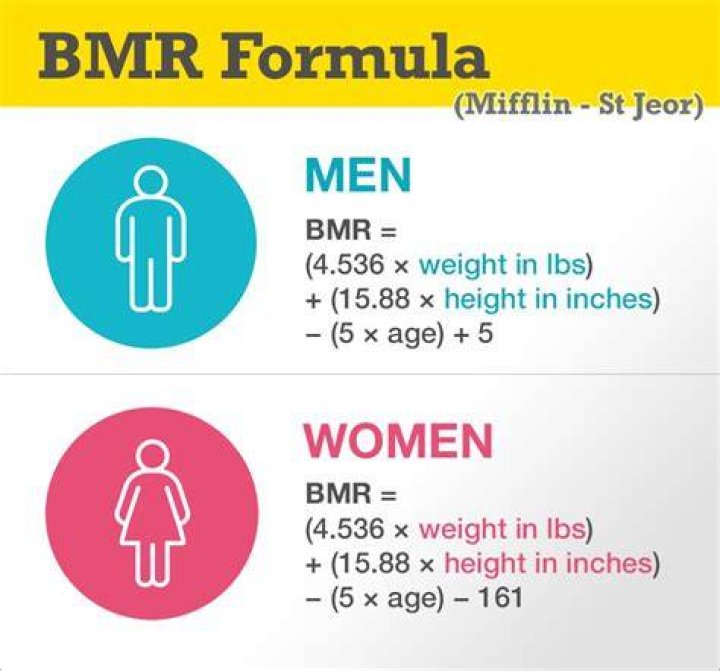 What is the BMR formula?