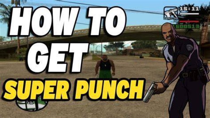 What is the cheat for Super Punch on GTA San Andreas?
