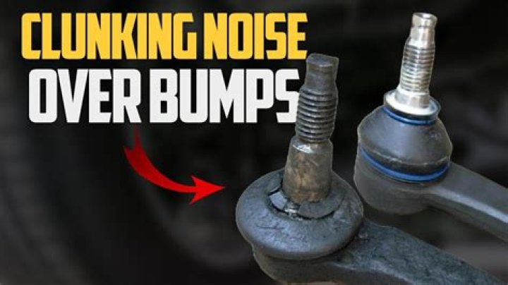 What is the clunking noise when going over bumps?