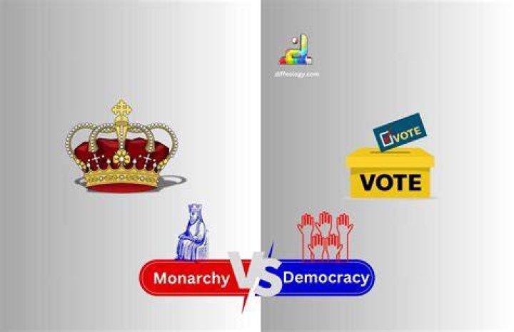 What is the difference between a constitutional monarchy and a parliamentary democracy?