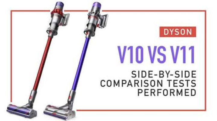 What is the difference between Dyson v10 and v11?