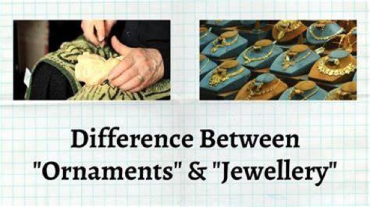 What is the difference between Jewellery and accessories?