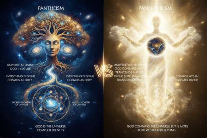 What is the difference between Panentheism and pantheism?