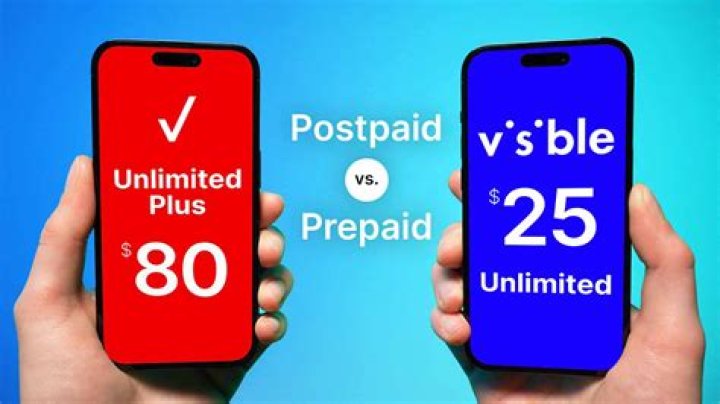 What is the difference between prepaid and postpaid Verizon?