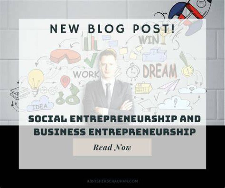 What is the difference between social entrepreneurship and business entrepreneurship?