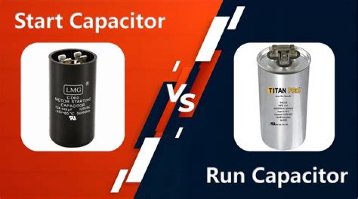 What is the difference between starting capacitor and running capacitor?