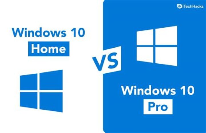 What is the difference in Windows 10 Pro and Home?
