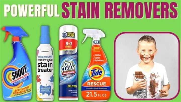 What is the meaning of stain remover?