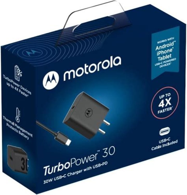 What is the Motorola turbo charger?