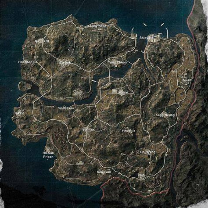 What is the original PUBG map called?