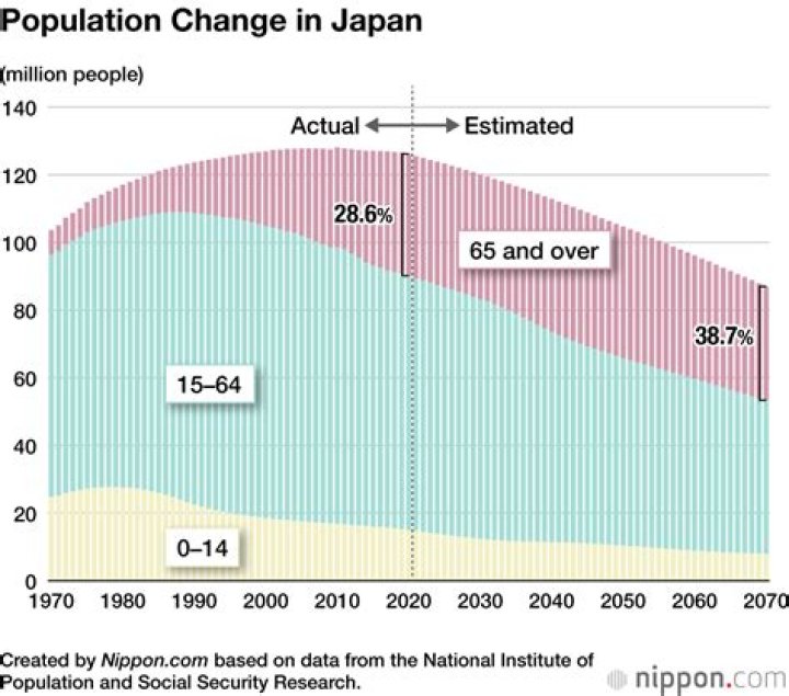 What is the problem with Japan's future population?